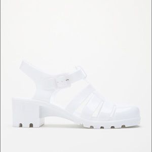 American Apparel jelly shoes